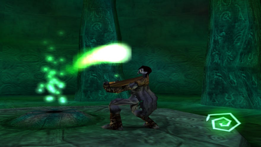 Raziel has a tasty snacky-snack in Soul Reaver.